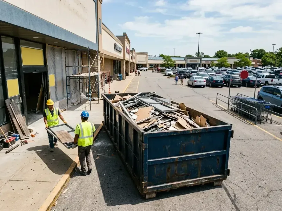 retail-store-renovation-debris-003 — frequently asked questions, Roll-off Dumpster Rentals in Kenosha, WI